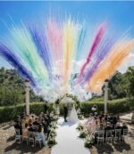 Volcanes de humo de color para Baby Shower y Bodas - Imagen 19